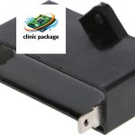 خازن  فن کولر گازی  0.9uf+10 کدCo1666